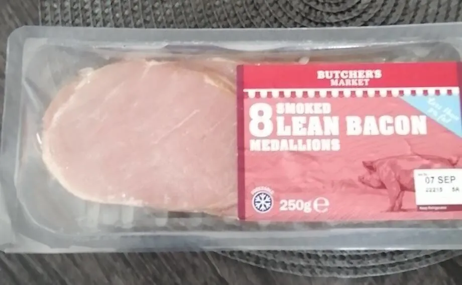Smoked Lean Bacon Medallions