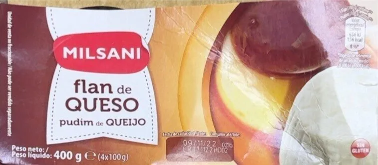 Flan de queso