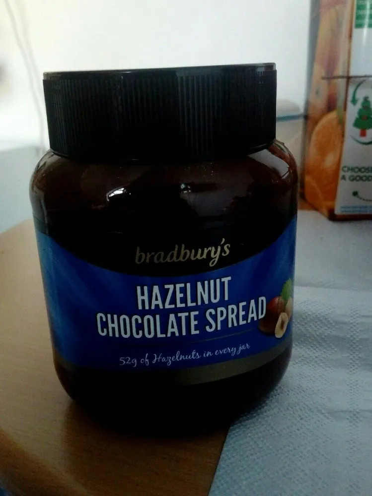 Hazelnut chocolate spred