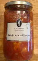Raviolis au boeuf français