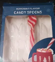 Peppermint flavor candy spoon