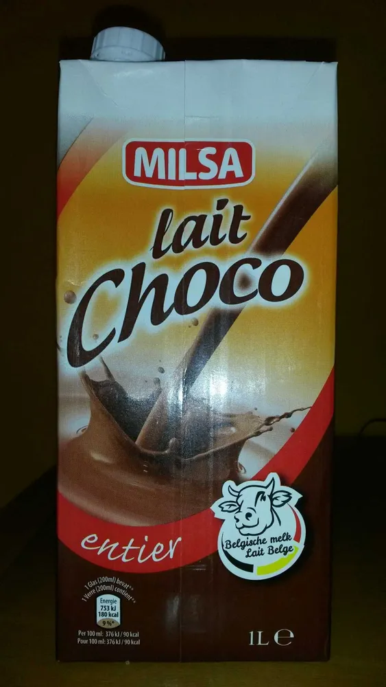Lait choco entier