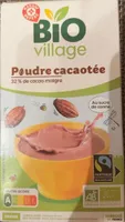 Poudre cacaotée