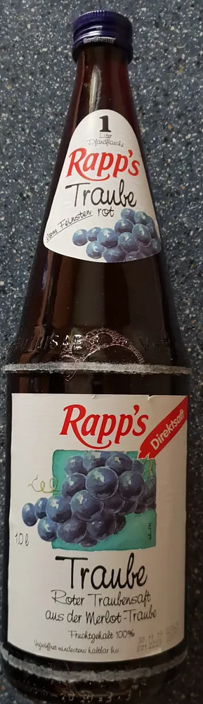 Roter Traubensaft