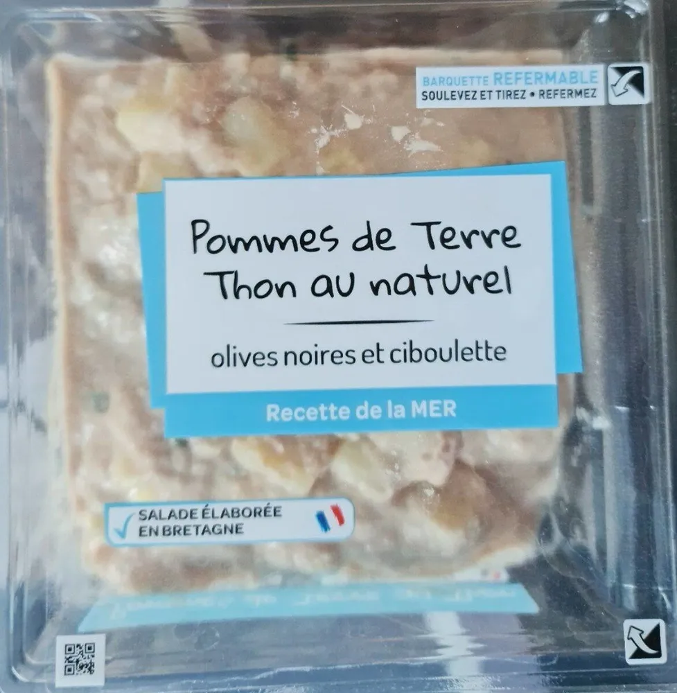 Pommes de terre au thon au naturel