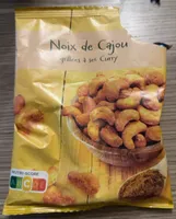 Noix de cajou grillées à sec Curry