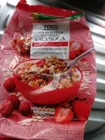 Strawberry and Raspberry Granola