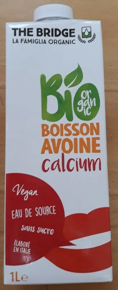 Boisson avoine calcium
