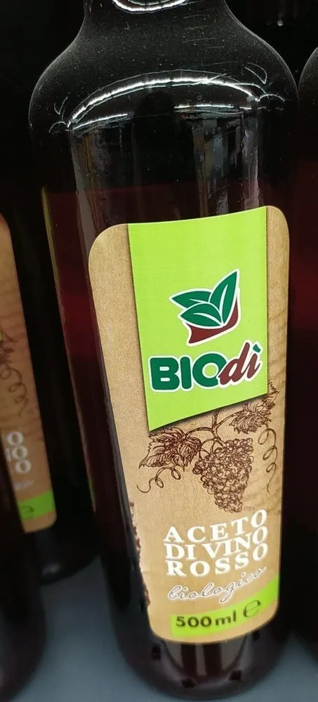 Aceto di vino rosso bio