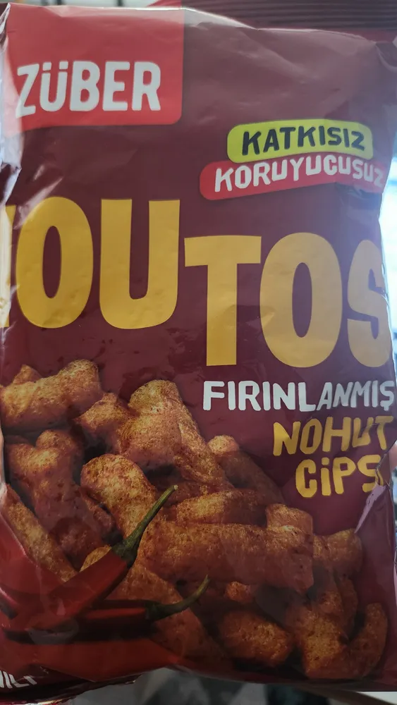 Noutos Fırınlanmış Nohut Cipsi (Chili)