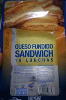 Quedo fundido Sándwich