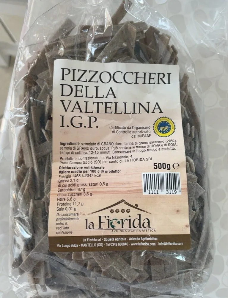 Pizzoccheri della valtellina