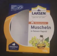 Geräucherte Muscheln in Rapsöl