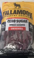 Zero sugar smoked sausages