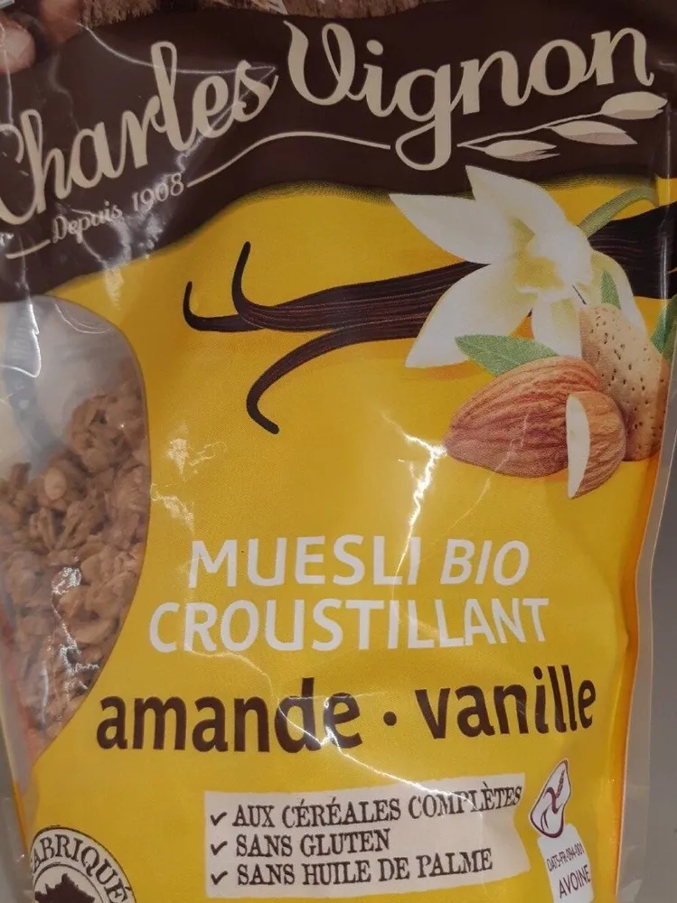 Muesli Bio Croustillant Amande vanille