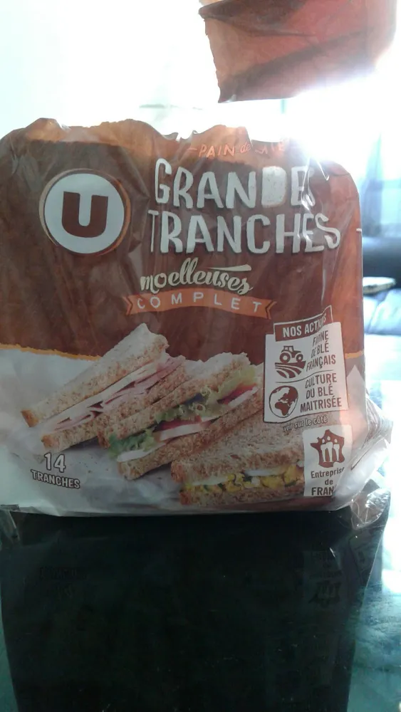 pain de mie grandes tranches