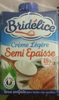 Crème légère semi-épaisse 18% MG