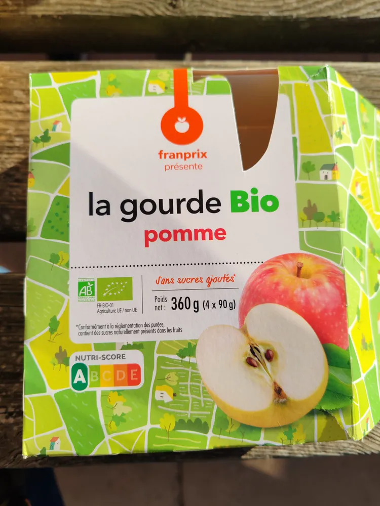 la gourde Bio pomme