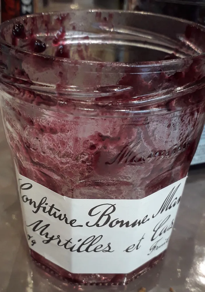 myrtilles et cassis