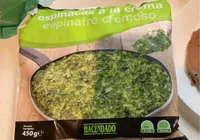 Espinacas a la crema