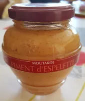 Moutarde piment d'espelette