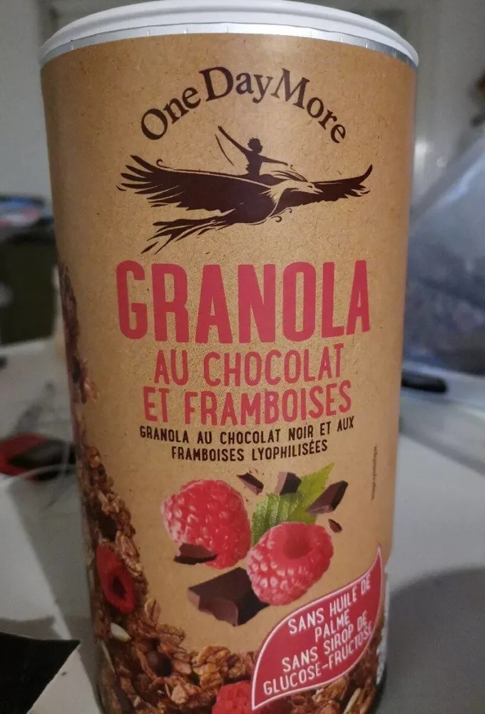 Granola chocolat framboise