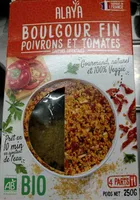 Boulgour fin poivrons et tomates