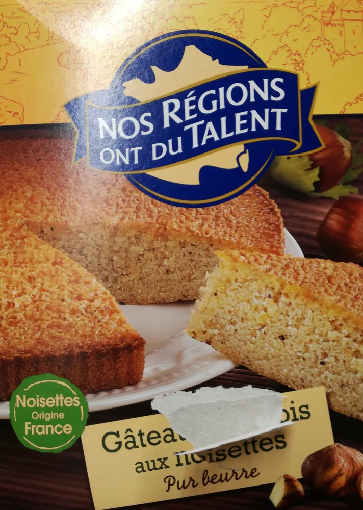 gâteau creusois aux noisettes