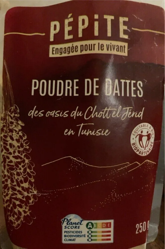 Poudre de dattes
