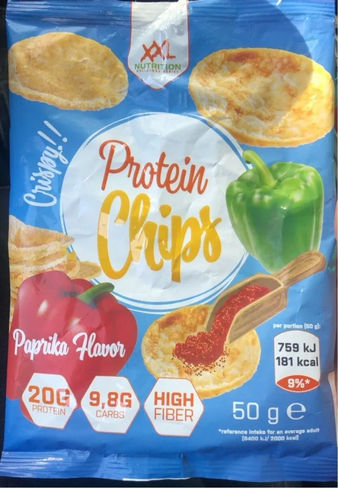 Xxl protein chips paprika