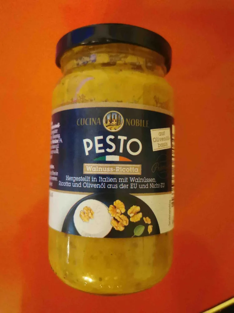 Pesto - Walnuss-Ricotta