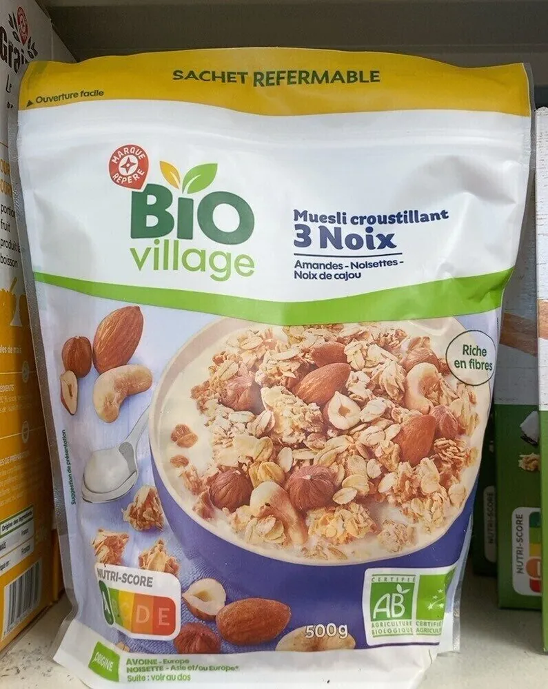 Muesli croustillant 3 Noix