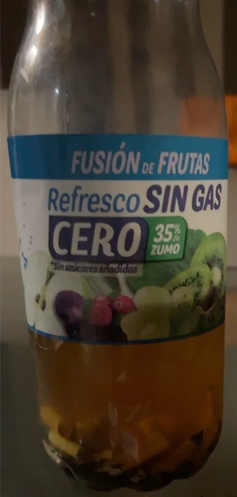 Refresco sin gas