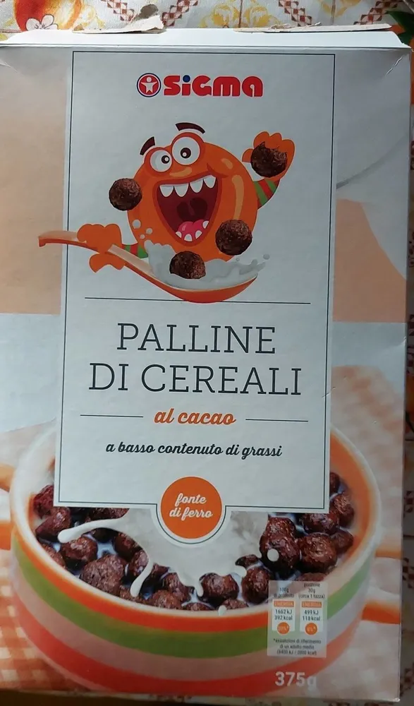 Palline di cereali