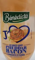 La sauce goût Cheddar Bacon