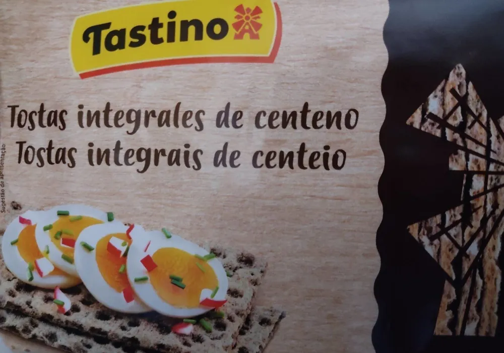 Tostas integrales de centeno