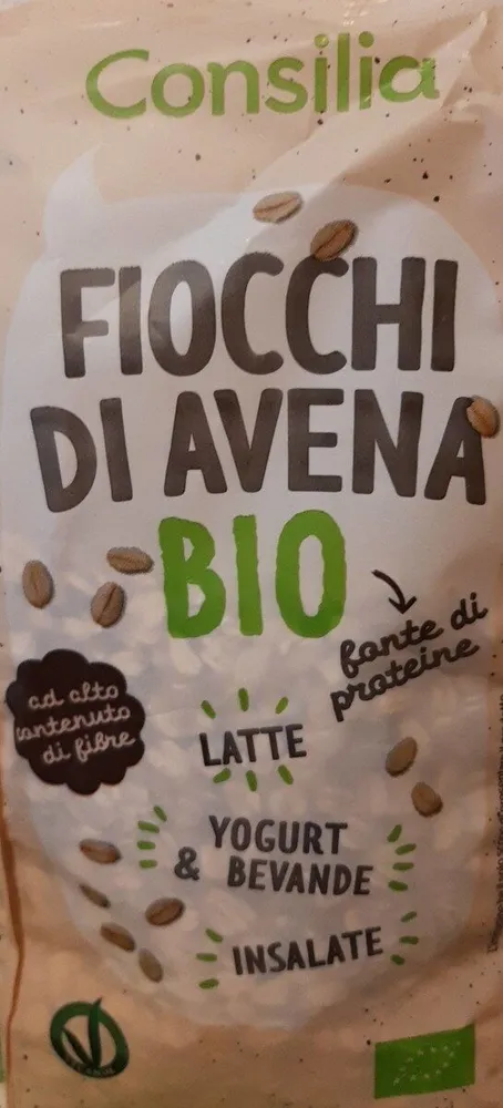 Fiocchi di Avena da agricoltura biologica