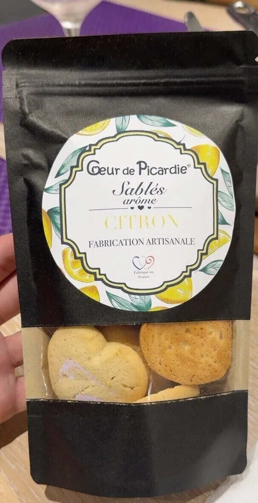 Sablés arome citron