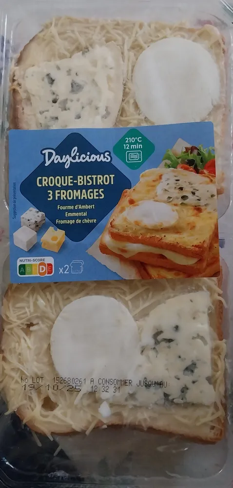 CROQUE-BISTROT 3 FROMAGES