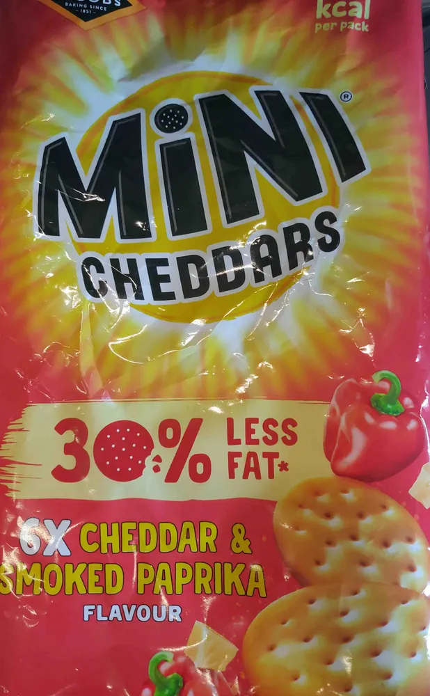 Mini Cheddars, Cheddar & Smoked Paprika
