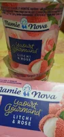 Yaourt gourmand litchi et rose