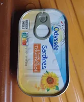 Sardines à l'huile de tournesol