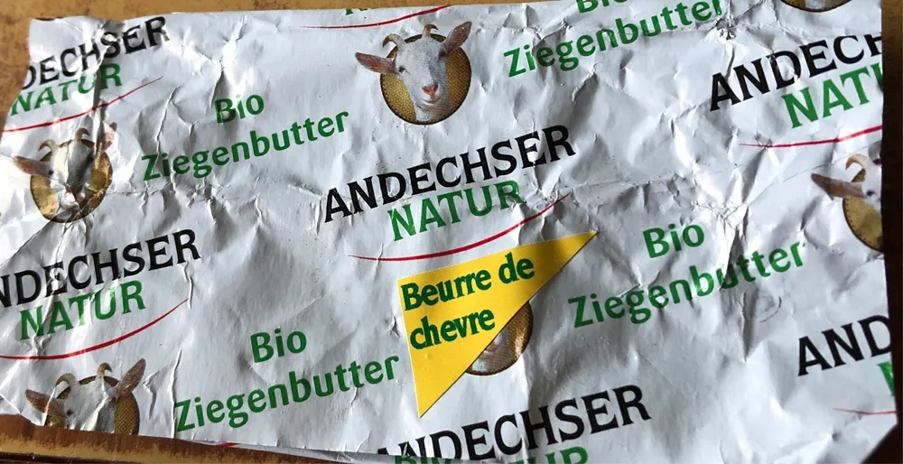 Beurre de chèvre
