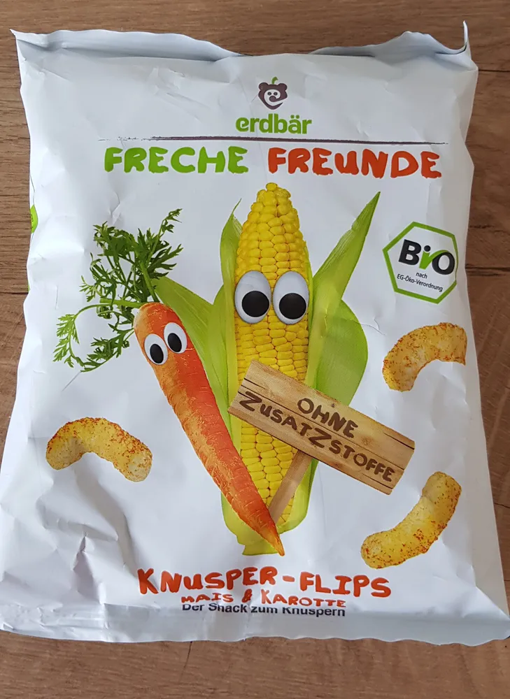 Freche Freunde Knusper-Flips Mais&Karotte