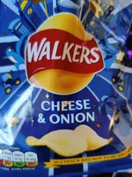 Cheese and onion crisps