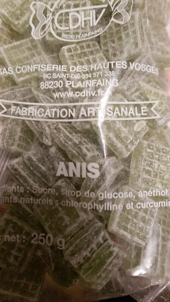 Bonbons anis