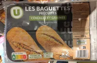 LES BAGUETTES PRÉCUITES CÉRÉALES ET GRAINES
