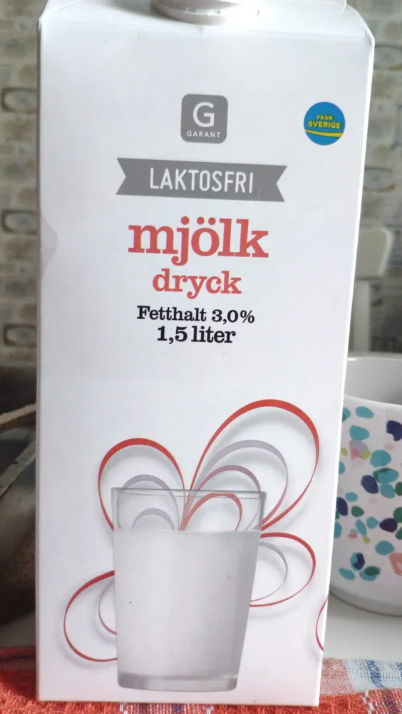 Mjölk Laktosfri