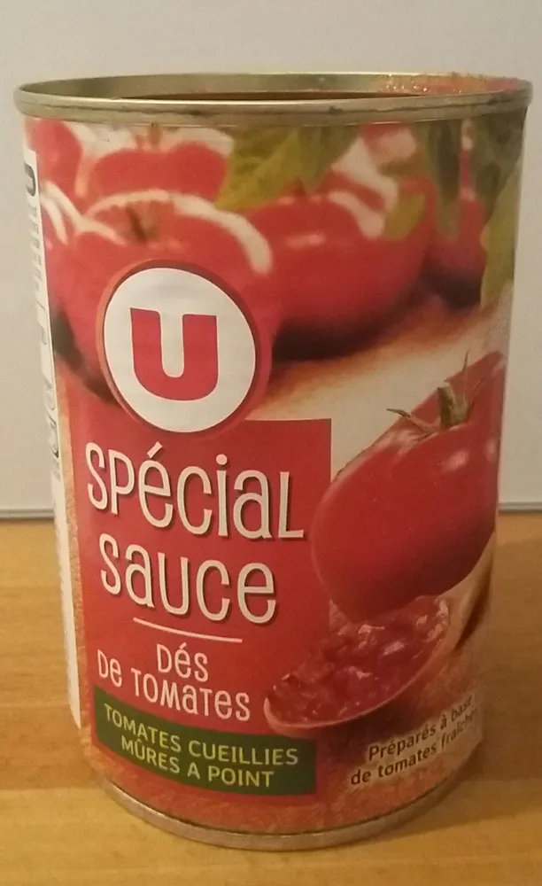 Dés de tomates spécial sauce