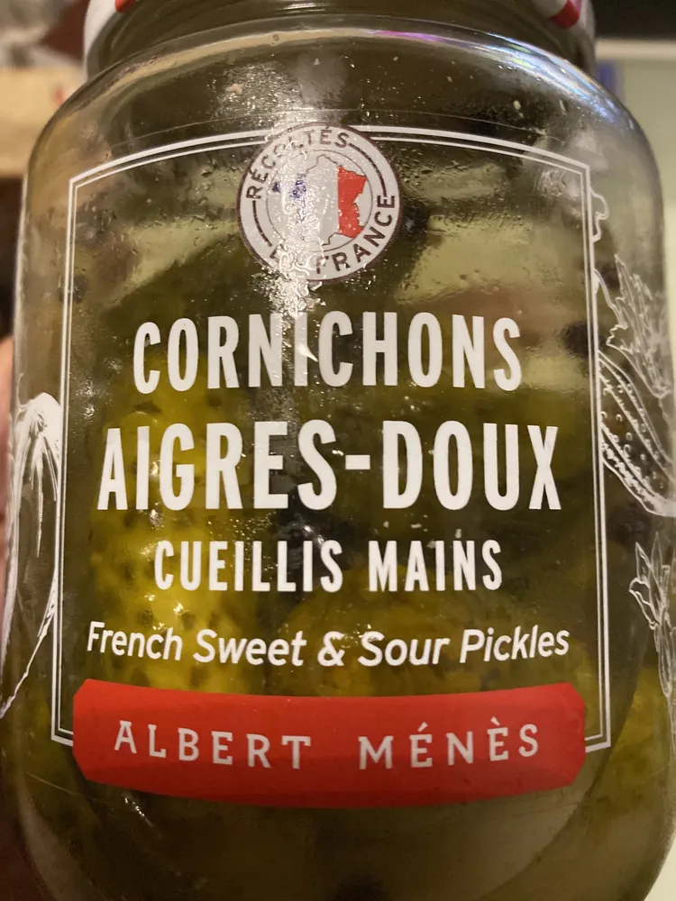 Cornichons aigre doux
